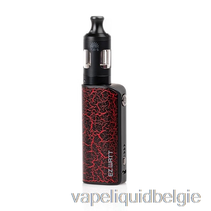 Vape Smaken Innokin Ez.watt 35w Starterkit Rood En Zwart Crackle